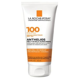 La Roche-Posay Anthelios Melt-in Milk Body and Face Sunscreen Lotion SPF 100 - 3.04 fl oz
