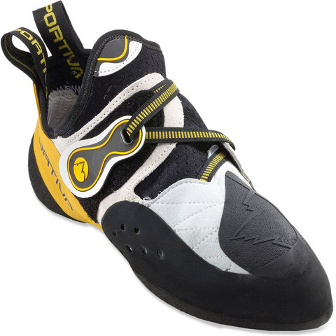 La Sportiva Solution Climbing Shoes White/yellow 35.5