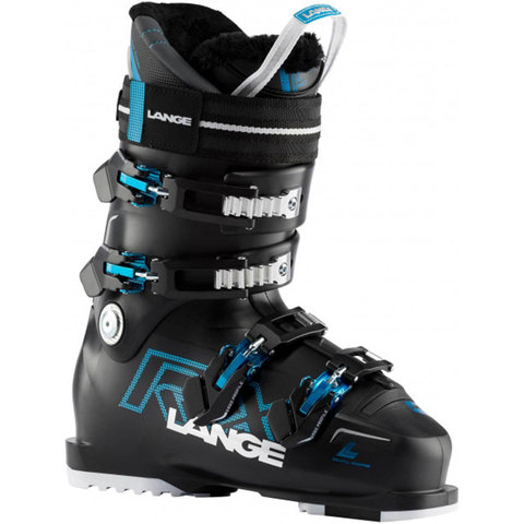 Lange RX 110 Ski Boot - Women's Black/electric Blue 23.5