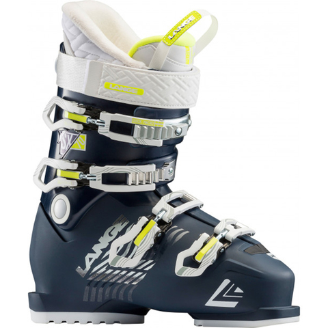 Lange SX 70 Ski Boot - Women's Navy Blue/yellow 22.5