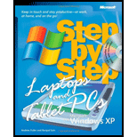 Laptops and Tablet PCs with Microsoft Windows XP Step by Step - With CD