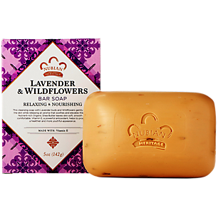 Lavender & Wild Flower Bar Soap with Vitamin E (5 Ounces)