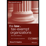 Law of Tax-Exempt Organizations - 2017 Cumulative Supplement