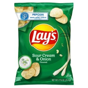 Lay's Potato Chips Sour Cream & Onion - 2.63 oz