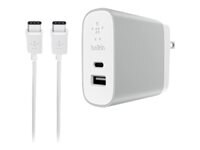 Lenovo Belkin 27W USB-C + USB-A Wall Charger + USB-C Cable