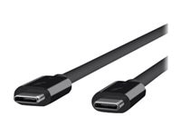 Lenovo Belkin Thunderbolt 3 - Thunderbolt cable - USB-C to USB-C - 2.6 ft
