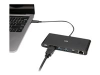 Lenovo C2G USB C Mini Docking Station Kit for Laptops - docking station - USB-C / Thunderbolt 3 - HDMI - GigE