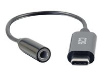 Lenovo C2G USB C to Aux (3.5mm) Adapter - USB C Audio Adapter - USB-C to headphone jack adapter