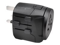 Lenovo Kensington International Travel Adapter - Grounded (3-Prong) with Dual USB Ports power adapter - BS 1363, CEE 7/7, NEMA 5-15, AS/NZS 3112, 2 x USB