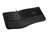 Lenovo Kensington Pro Fit Ergo Wired Keyboard - keyboard - US - black