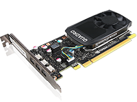 Lenovo ThinkStation Nvidia Quadro P400 2GB GDDR5 Mini DP * 3 Graphics Card with HP Bracket