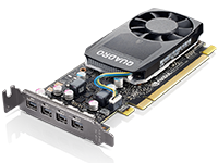Lenovo ThinkStation Nvidia Quadro P620 2GB GDDR5 Mini DPx4 Graphics Card with LP Bracket