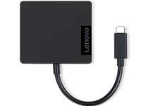 Lenovo USB-C 4 in 1 Travel Docking Station with HDMI, VGA, USB 3.0 and RJ45