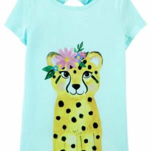 Leopard Jersey Tee