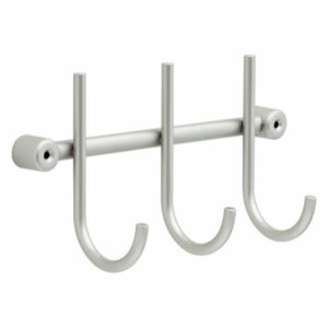 Liberty Hardware 141776 9 Inch Minimalist Key Hook Rail - Nickel