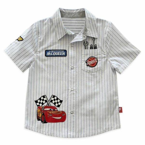 Lightning McQueen Mechanic Shirt for Boys Official shopDisney