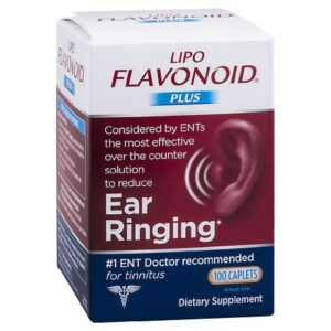 Lipo-Flavonoid Plus Ear Health Formula Dietary Supplement Caplets - 100.0 ea