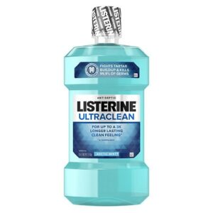 Listerine Ultra Clean Antiseptic Mouthwash Mint - 50.7 fl oz