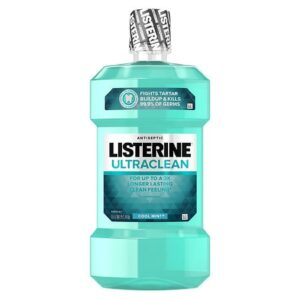 Listerine Ultra Clean Oral Care Antiseptic Mouthwash Cool Mint - 50.7 fl oz