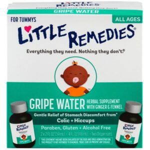 Little Remedies For Tummys Gripe Water - 2.0 fl oz x 2 pack