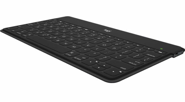 Logitech Keys-To-Go Standalone Black iOS Wireless Bluetooth Keyboard