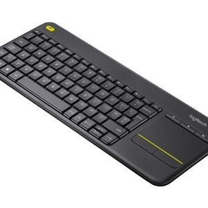 Logitech Wireless Touch Keyboard K400 Plus - keyboard - with touchpad - black