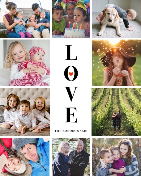 Love 16x20 Poster, Home Décor -Love Picture Tile Border