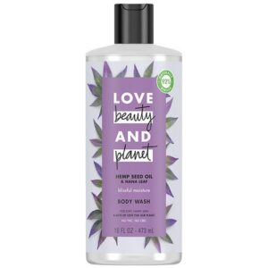 Love, Beauty & Planet Body Wash Hemp Seed Oil & Nana Leaf - 16.0 fl oz