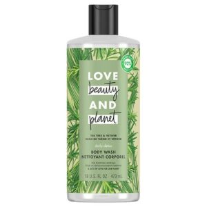 Love, Beauty & Planet Daily Detox Body Wash Tea Tree & Vetiver - 16.0 oz