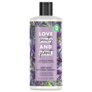 Love, Beauty & Planet Relaxing Rain Body Wash Argan Oil & Lavender - 16.0 oz