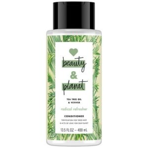 Love, Beauty & Planet Tea Tree Conditioner, Tea Tree Oil & Vetiver Tea Tree Oil & Vetiver - 13.5 fl oz