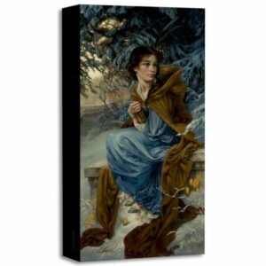 ''Love Blooms in Winter'' Gicle on Canvas by Heather Edwards Official shopDisney