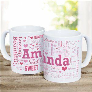 Love Forever Word-Art Mug