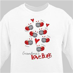 Love Lady Bugs Sweatshirt