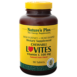 Lovites Vitamin C - High Potency (90 Chewable Tablets)