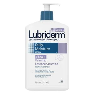 Lubriderm Daily Moisture Lotion Shea + Relaxing Lavender Jasmine - 16.0 fl oz