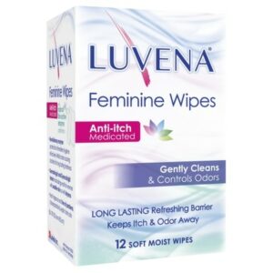 Luvena Anti-Itch Medicated Wipes - 12.0 ea