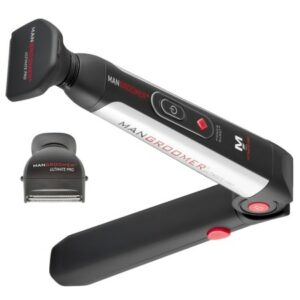 MANGROOMER ULTIMATE PRO Back Shaver with 2 Flex Heads, Extreme Reach Handle & Power Burst - 1.0 ea