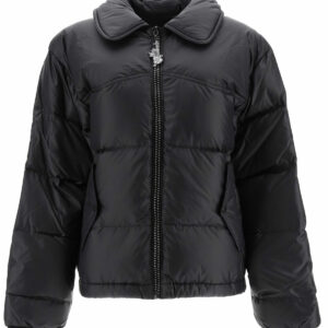 MARC JACOBS (THE) DOWN JACKET WITH CRYSTALS XS Black Technical