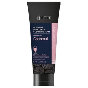 MEDIHEAL Charcoal Intensive Pore Clean Cleansing Foam - 5.0 fl oz