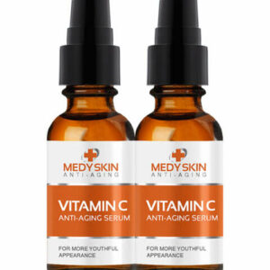 MEDYSKIN Skin Serums & Treatments orange - Vitamin C Anti-Aging Serum - Set of Two