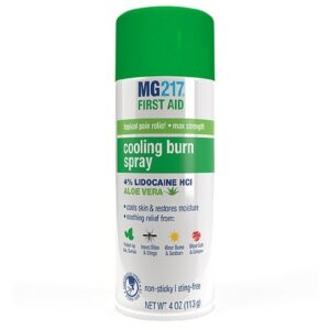 MG217 Cooling Burn Spray with Aloe - 4.0 oz