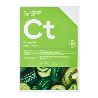 MISSHA - Phyto-Chemical Skin Supplement Sheet Mask (Catechin) 1pc MISSHA - Phyto-Chemical Skin Supplement Sheet Mask (Catechin) 1pc