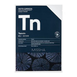 MISSHA - Phyto-Chemical Skin Supplement Sheet Mask (Tannin) 1pc