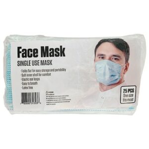 MMG Brands Disposable Face Mask - 25.0 ea