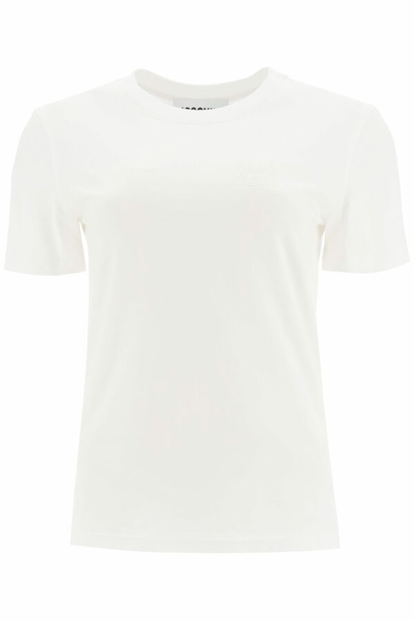 MOSCHINO MOSCHINO COUTURE! PRINT T-SHIRT 38 White Cotton