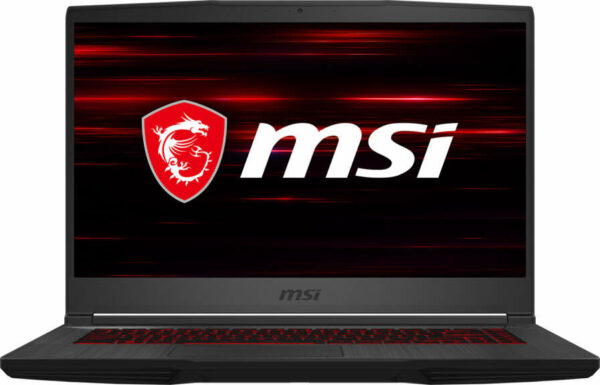 MSI GF65 Thin Aluminum Black 15.6" 120Hz Gaming Laptop Intel i7-10750H 8GB RAM 512GB SSD, NVIDIA GeForce GTX 1660 Ti