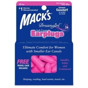 Mack's Dreamgirl Soft Foam Earplugs - 10.0 pr