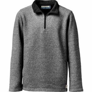 Magellan Outdoors Boys' Hickory Canyon 1/4-Zip Pullover Sweatshirt Black, Large - Boy's Graphic Tees at Academy Sports