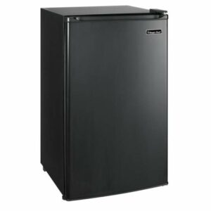 Magic Chef MCBR350 19 Inch Wide 3.5 Cu. Ft. Compact Refrigerator with Freezer Black Refrigeration Appliances Compact Refrigerators Compact